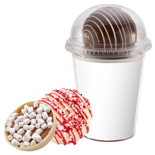 Mega white chocolate peppermint bomb cup kit.  Our bombs are... from ASI 71685 Midnite Snax®