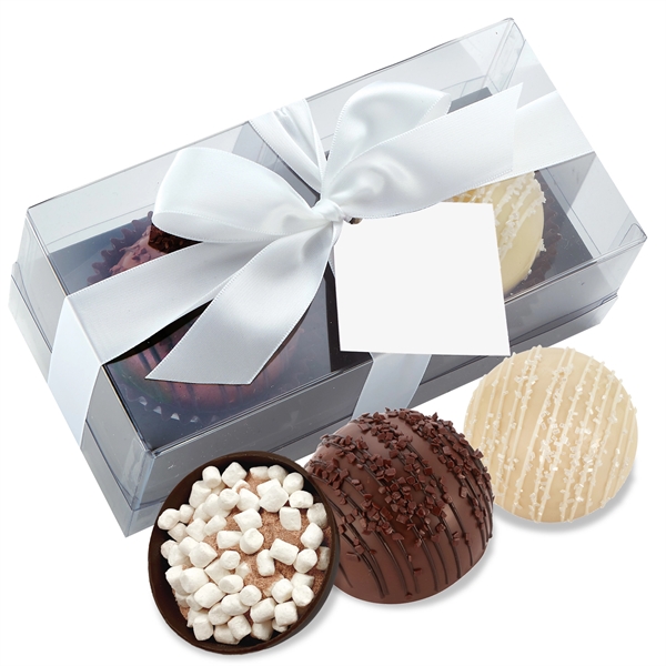 2 pack of mega hot chocolate bombs with hang tag. One... from ASI 71685 Midnite Snax®