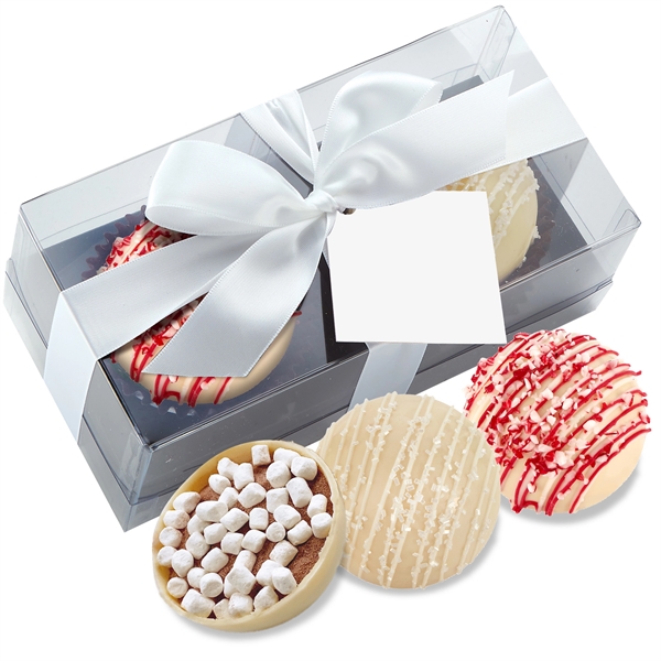 2 pack of mega hot chocolate bombs with hang tag. One... from ASI 71685 Midnite Snax®