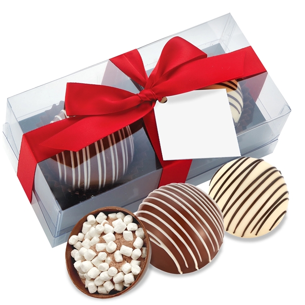 2 pack of mega hot chocolate bombs with hang tag. One... from ASI 71685 Midnite Snax®