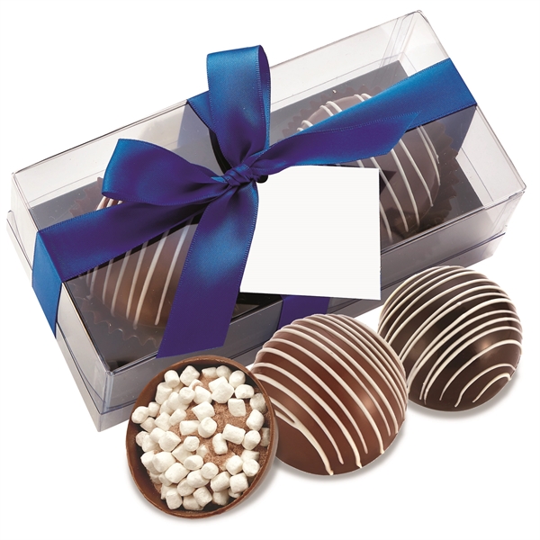 2 pack of mega hot chocolate bombs with hang tag. One... from ASI 71685 Midnite Snax®