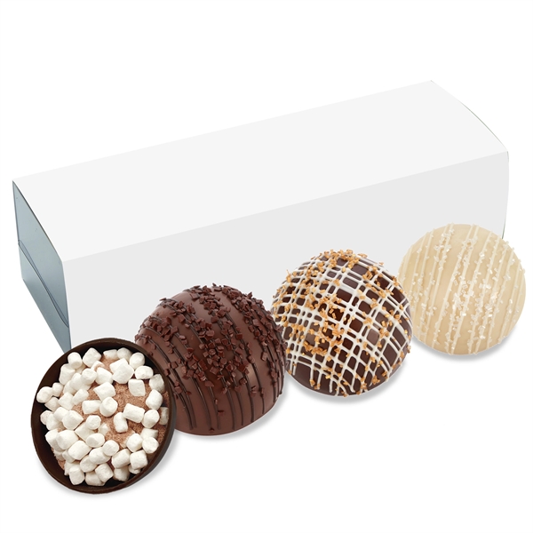 3 pack of mega hot chocolate bombs w/ sleeve. One milk... from ASI 71685 Midnite Snax®