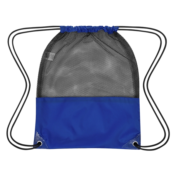 Drawstring mesh sports pack made of 210 denier nylon.... from ASI 61125 Hit Promotional Products / Hit®