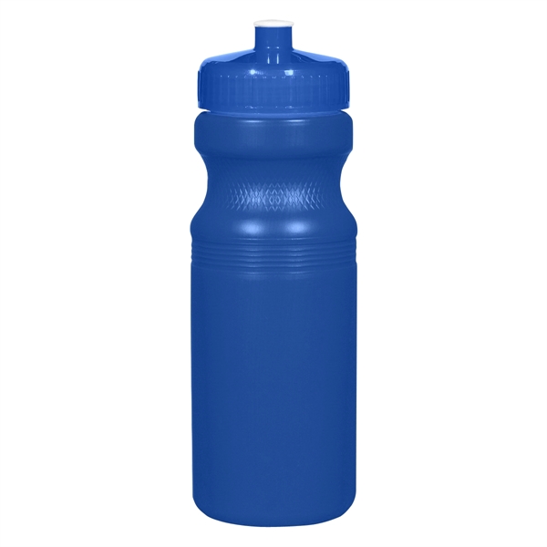 24 Oz. Poly-Clear Fitness Bottle. White and Translucent: Made With PET... from ASI 61125 Hit Promotional Products / Hit®