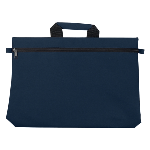 Document bag with padded handle, 600 denier polyester.... from ASI 61125 Hit Promotional Products / Hit®