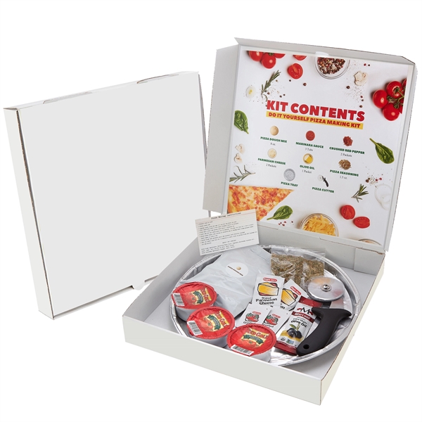 This traditional cheese pizza kit includes: pizza dough mix, sauce, cheese,... from ASI 71685 Midnite Snax®