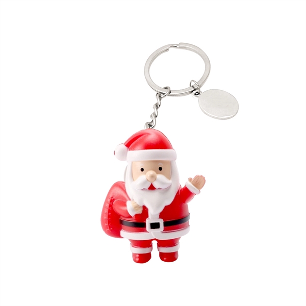 Santa Claus LED Keychain... from ASI 31517 Admart Products / Admart Line