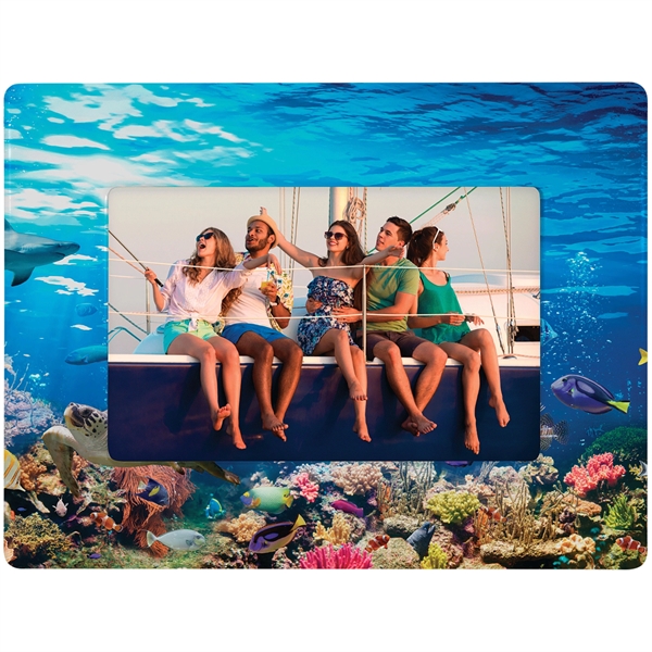 4" x 6" printed ceramic picture frame.... from ASI 92531 Unique Custom Products / UCP