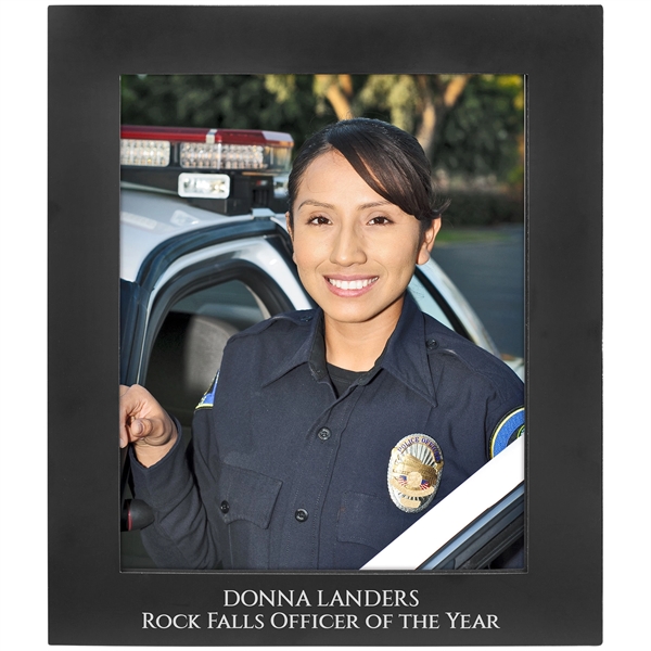 8" x 10" laser engraved metal picture frame.... from ASI 92531 Unique Custom Products / UCP