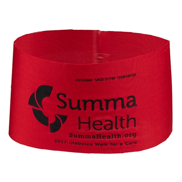 9 7/8" x 4" polyester unisex sports headband.... from ASI 62660 Innovation Line