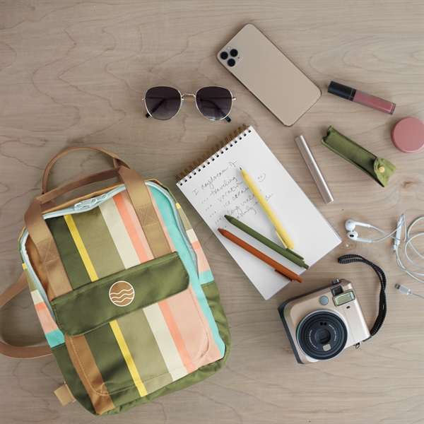 This cute little 4CP Poly backpack is just big enough to... from ASI 74710 Numo