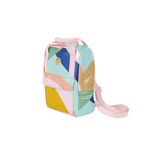 This cute little vegan leather backpack is just big enough to... from ASI 74710 Numo