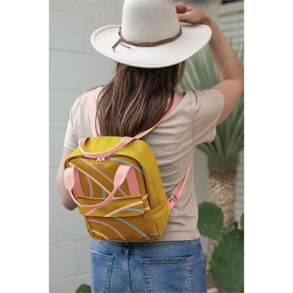 This cute little vegan leather backpack is just big enough to... from ASI 74710 Numo