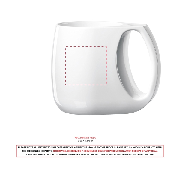 13 oz. Desktop mug with great design constructed of heavy-wall plastic.... from ASI 80060 VisionUSA