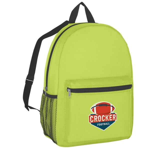 Backpack, made of 210 denier polyester.... from ASI 61125 Hit Promotional Products / Hit®