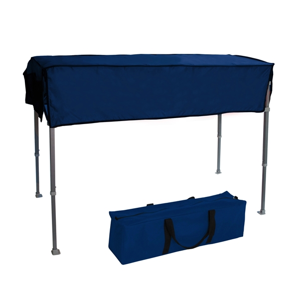 61" x 22" polyester trade show table with retractable aluminum frame... from ASI 76730 Peerless Umbrella Co Inc