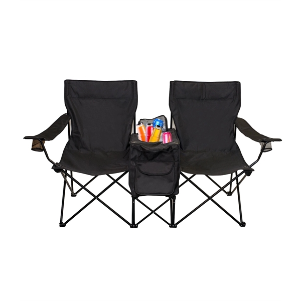 69 1/2" x 38 3/4" 600 Denier polyester double outdoor chair... from ASI 76730 Peerless Umbrella Co Inc