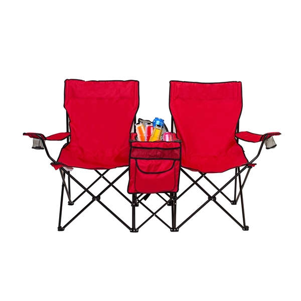 69 1/2" x 38 3/4" 600 Denier polyester double outdoor chair... from ASI 76730 Peerless Umbrella Co Inc