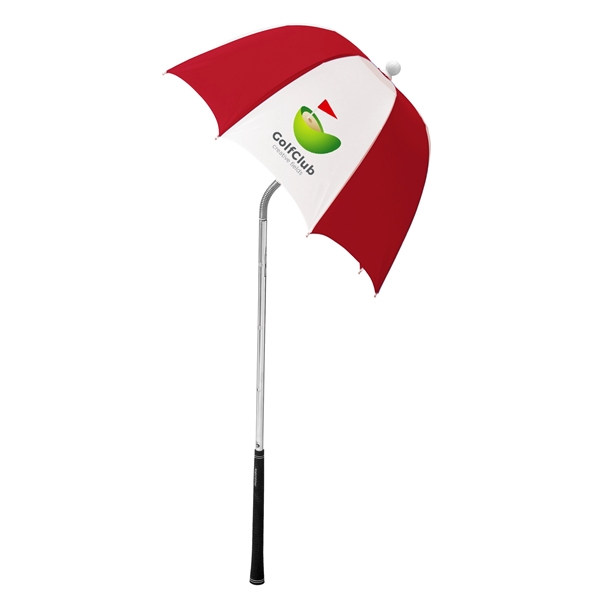 Flexible golf umbrella with telescopic shaft, extra deep canopy and patented... from ASI 76730 Peerless Umbrella Co Inc