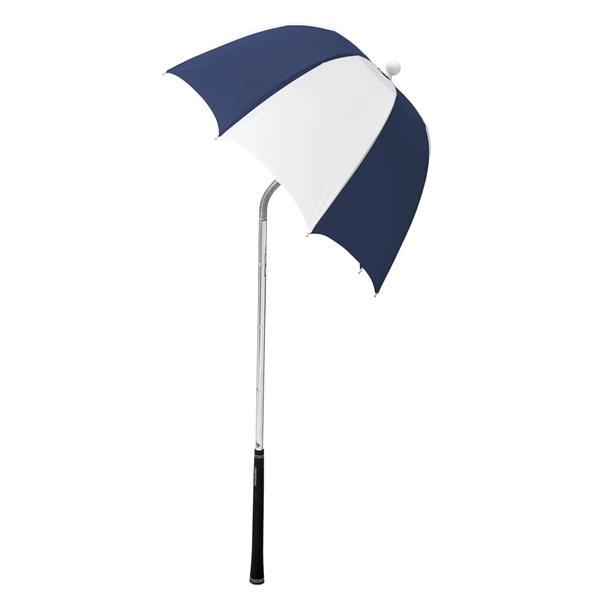 Flexible golf umbrella with telescopic shaft, extra deep canopy and patented... from ASI 76730 Peerless Umbrella Co Inc