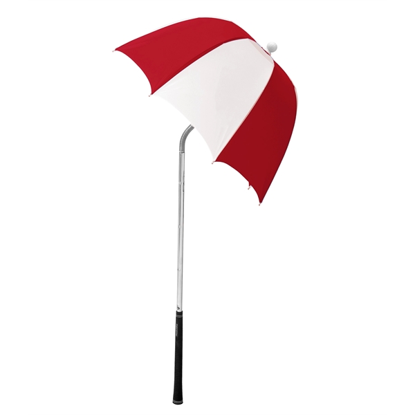 Flexible golf umbrella with telescopic shaft, extra deep canopy and patented... from ASI 76730 Peerless Umbrella Co Inc