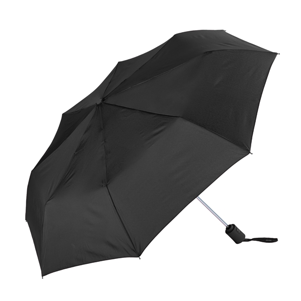 Mini umbrella with one touch automatic open/close, 43" arc, lightweight frame,... from ASI 76730 Peerless Umbrella Co Inc / Threads By Peerless
