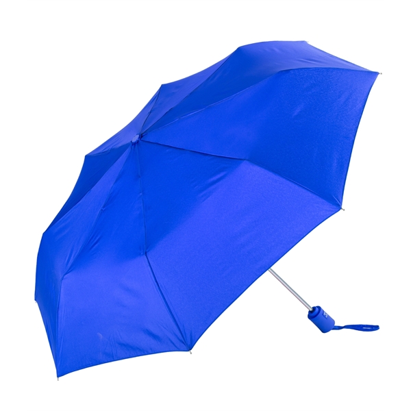Mini umbrella with one touch automatic open/close, 43" arc, lightweight frame,... from ASI 76730 Peerless Umbrella Co Inc / Threads By Peerless
