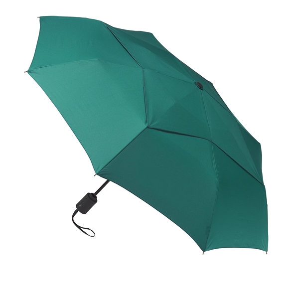Miniature folding umbrella that includes a one touch open/close, vented technology,... from ASI 76730 Peerless Umbrella Co Inc / Threads By Peerless