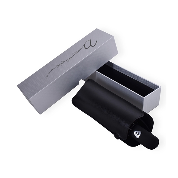 Mini folding umbrella with 42" arc, automatic open/close, rubberized handle and... from ASI 76730 Peerless Umbrella Co Inc / Threads By Peerless