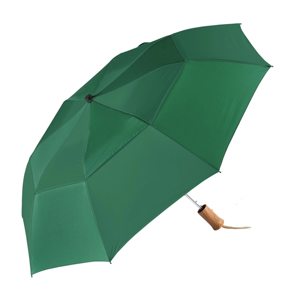 Umbrella with automatic opening, 43" arc, black rubber spray handle and... from ASI 76730 Peerless Umbrella Co Inc