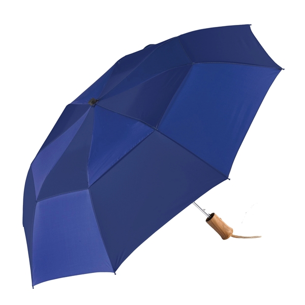 Umbrella with automatic opening, 43" arc, black rubber spray handle and... from ASI 76730 Peerless Umbrella Co Inc