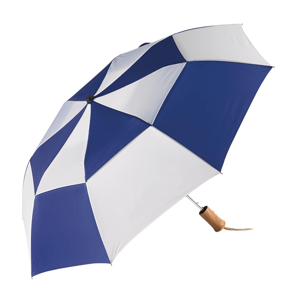 Umbrella with automatic opening, 43" arc, black rubber spray handle and... from ASI 76730 Peerless Umbrella Co Inc