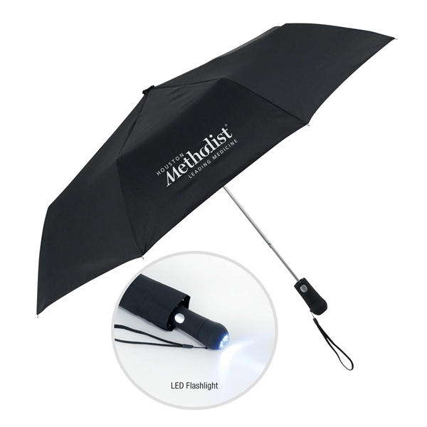 13 1/2" x 2" x 2" pongee umbrella with fiberglass ribs,... from ASI 76730 Peerless Umbrella Co Inc