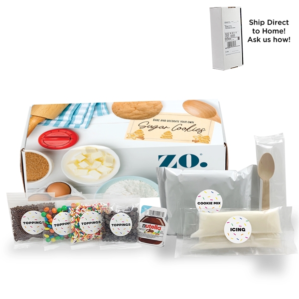 Bake your own sugar cookie decorating kit includes sugar cookie mix... from ASI 71685 Midnite Snax®