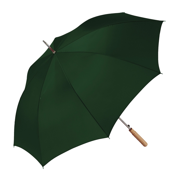 Stick-style umbrella with a steel shaft, 48" arc, automatic opening, heavy... from ASI 76730 Peerless Umbrella Co Inc