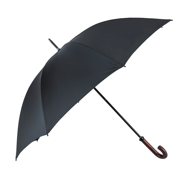 Nylon umbrella with 60" arc, automatic opening, black steel shaft and... from ASI 76730 Peerless Umbrella Co Inc