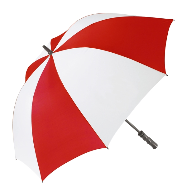 Nylon umbrella with windproof design, 58" arc, fiberglass shaft and ribs,... from ASI 76730 Peerless Umbrella Co Inc