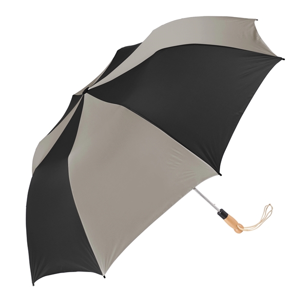 Folding, golf size umbrella with 58" arc, automatic opening, hexagon shaft,... from ASI 76730 Peerless Umbrella Co Inc / Threads By Peerless