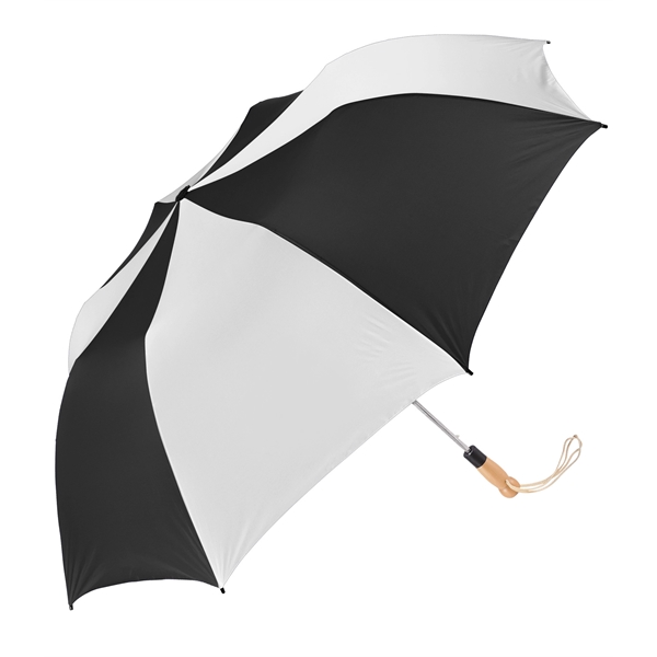 Folding, golf size umbrella with 58" arc, automatic opening, hexagon shaft,... from ASI 76730 Peerless Umbrella Co Inc / Threads By Peerless