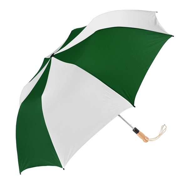 Folding, golf size umbrella with 58" arc, automatic opening, hexagon shaft,... from ASI 76730 Peerless Umbrella Co Inc / Threads By Peerless