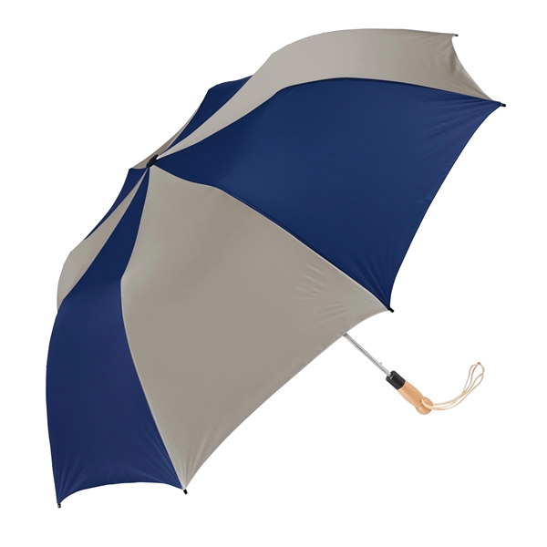 Folding, golf size umbrella with 58" arc, automatic opening, hexagon shaft,... from ASI 76730 Peerless Umbrella Co Inc / Threads By Peerless
