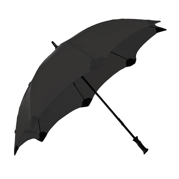 Anti-flip golf umbrella with patented design, 62" arc, safety tip pocket... from ASI 76730 Peerless Umbrella Co Inc