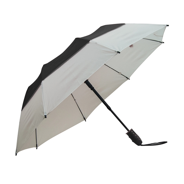 All fiberglass folding umbrella with double rib construction, auto open, vented... from ASI 76730 Peerless Umbrella Co Inc / Threads By Peerless