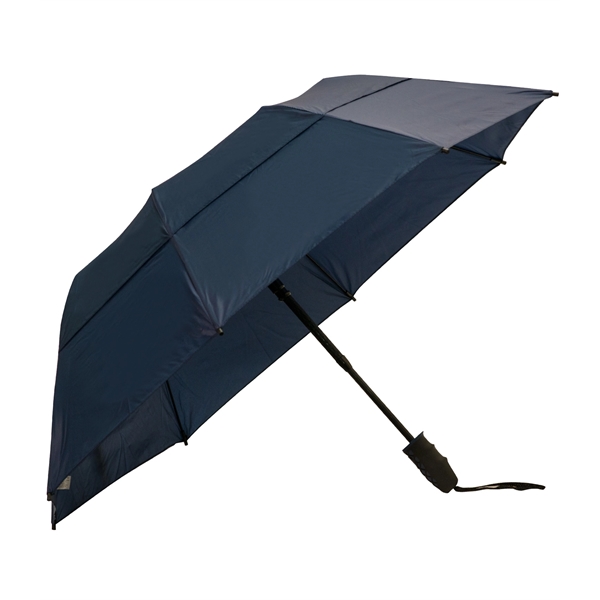 All fiberglass folding umbrella with double rib construction, auto open, vented... from ASI 76730 Peerless Umbrella Co Inc / Threads By Peerless