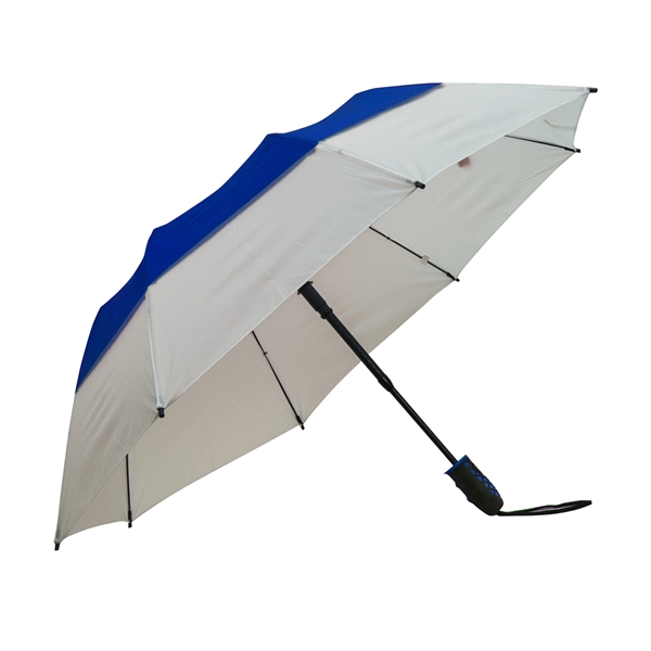 All fiberglass folding umbrella with double rib construction, auto open, vented... from ASI 76730 Peerless Umbrella Co Inc / Threads By Peerless