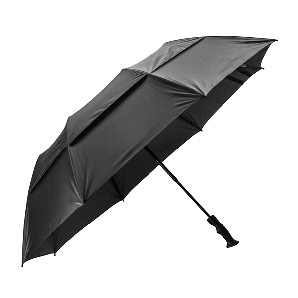 All fiberglass folding golf umbrella with 58" arc, automatic opening and... from ASI 76730 Peerless Umbrella Co Inc / Threads By Peerless