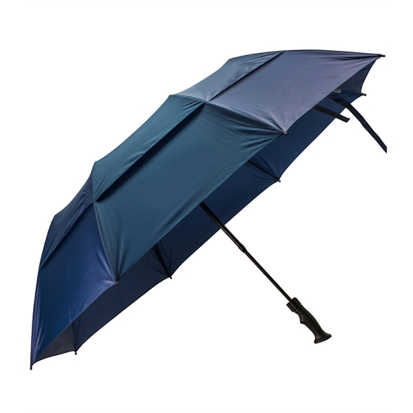 All fiberglass folding golf umbrella with 58" arc, automatic opening and... from ASI 76730 Peerless Umbrella Co Inc / Threads By Peerless