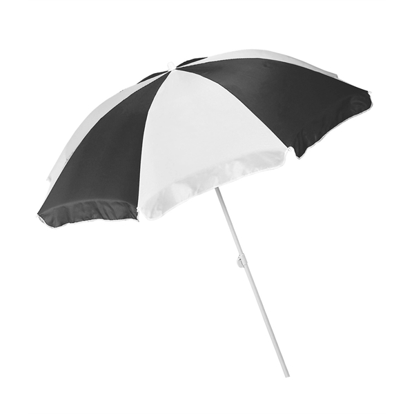 Six foot, 8 panel beach umbrella made of nylon with a... from ASI 76730 Peerless Umbrella Co Inc