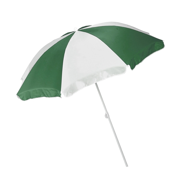 Six foot, 8 panel beach umbrella made of nylon with a... from ASI 76730 Peerless Umbrella Co Inc