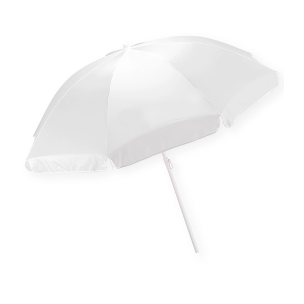 Six foot, 8 panel beach umbrella made of nylon with a... from ASI 76730 Peerless Umbrella Co Inc